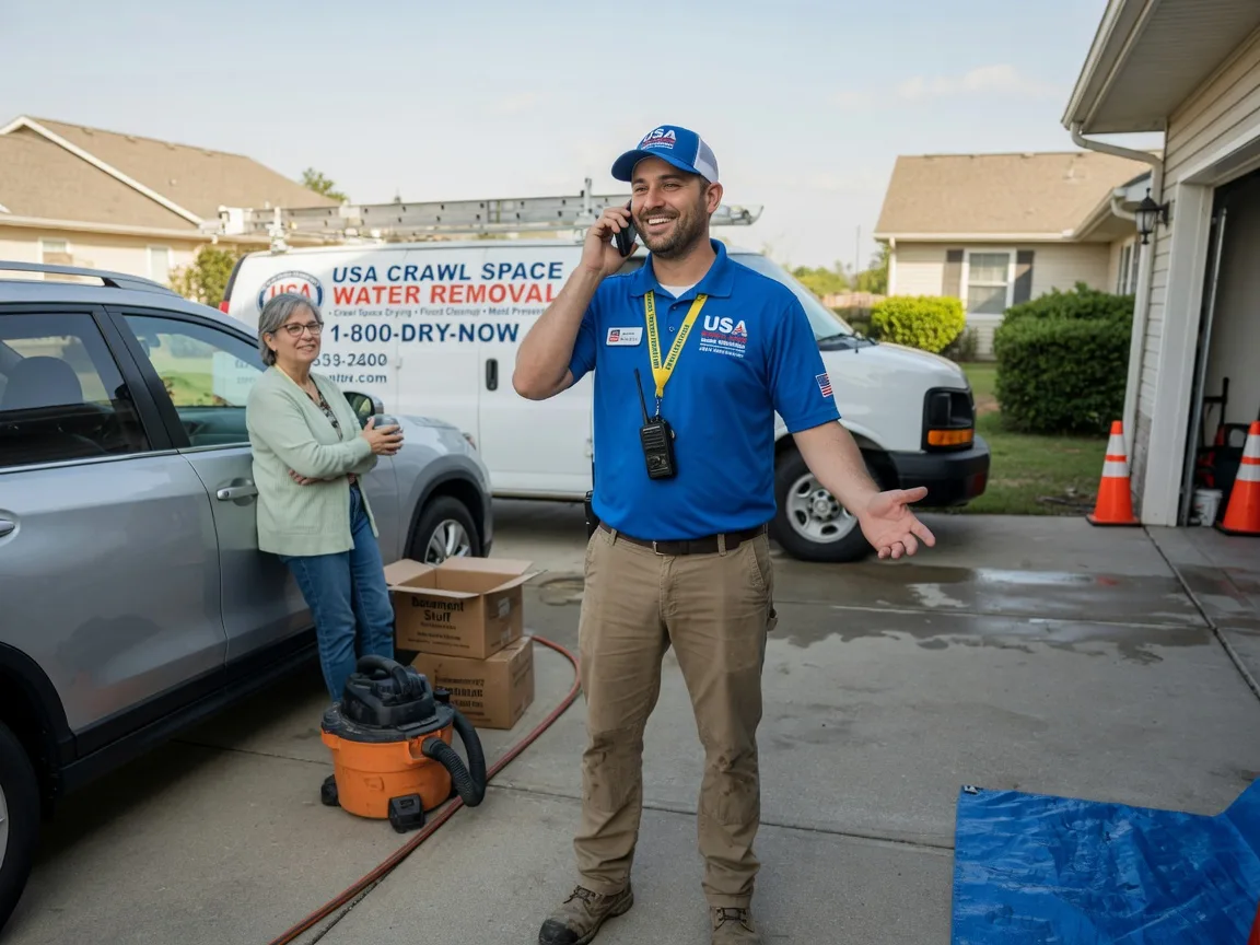 Crawl Space Water Removal Prescott, AR FAQs